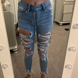 AEO Distressed Jeans